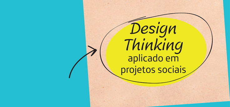 Imagem mostra capa da publicação Guia Design Thinking