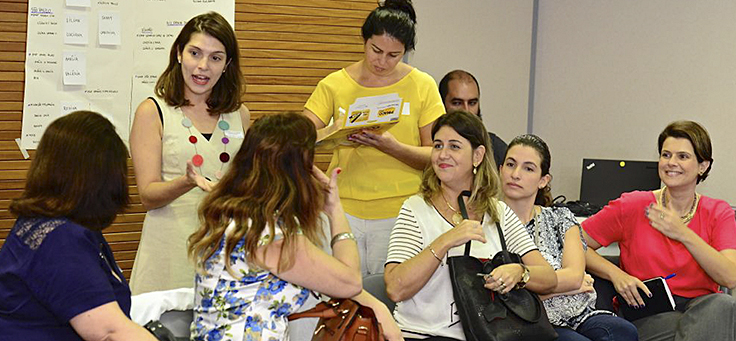 Encontro de educadores do programa Inova Escola