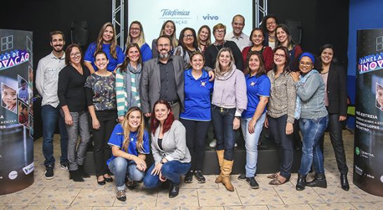 Pré-estreia do episódio da série Janelas de Inovação sobre a EMEF Zeferino Lopes de Castro, em Viamão (RS)