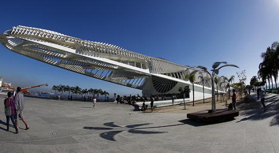 Museu do Amanhã, de arquitetura futurista, no centro do Rio, foi escolhido para sediar o Educação 360 Tecnologia
