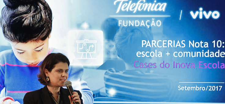Mila Gonçalves, gerente de projetos da Fundação Telefônica Vivo