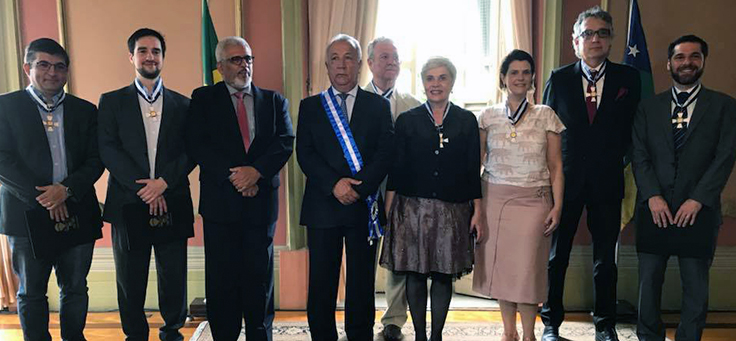 A Fundação Telefônica Vivo recebeu a medalha da Ordem do Mérito Aperipê, uma das mais altas condecorações de Sergipe