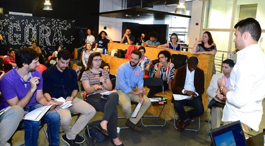 Participantes do Pense Grande apresentam projetos para investidores