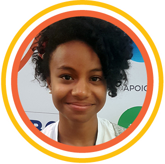 Foto 3_Abigail - Na opinião de Abigail Lima os Santos, 16, o diálogo também foi o ponto alto do Educação 360° Jovem. “Ter minha voz ouvida é importante”, disse a estudante da ETEC de Itaquera (SP).