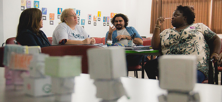 Construção coletiva fez parte do processo que marcou as formações em empreendedorismo do Pense Grande para educadores da Baixada Santista (SP) e Sergipe