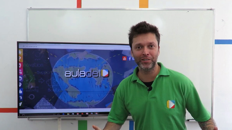 Frame do Canal Aula De