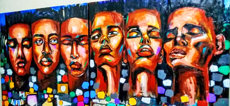 Foto da obra do artista plástico Lavi Israël