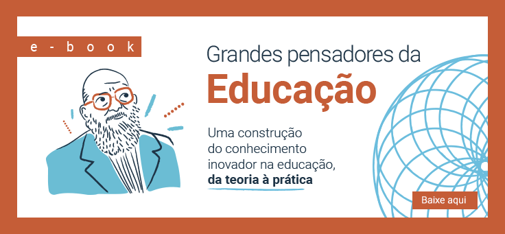 Capa traz a ilustração de Paulo Freire, um dos grandes pensadores da educação. No desenho ele está de óculos e barba comprida. Foram usados tons de azul e laranja e há grafismos e logos da Fundação Telefônica Vivo e da Fundação ”La Caixa”.