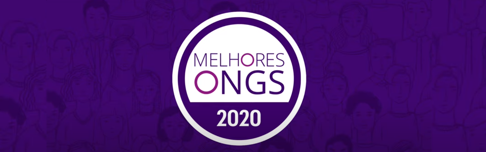 Imagem mostra o logotipo do Prêmio Melhores ONGs