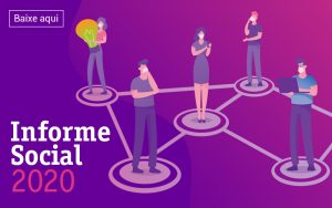 Capa do Informe Social 2020 da Fundação Telefônica Vivo