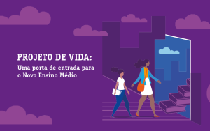 Capa do e-Book colaborativo "Projeto de Vida"