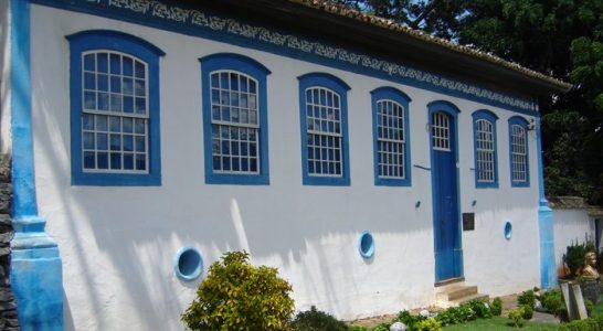 Foto da casa de Infância de Oswaldo Cruz em São Luis do Paraitinga