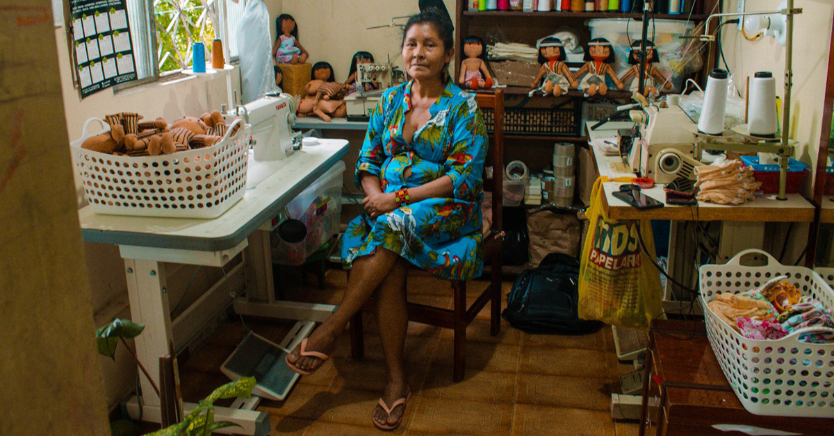 Luakam idealizadora das bonecas Anaty