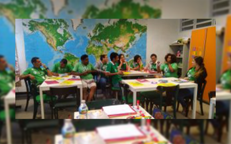 Instituto Verdescola recebeu oficinas do Programaê!