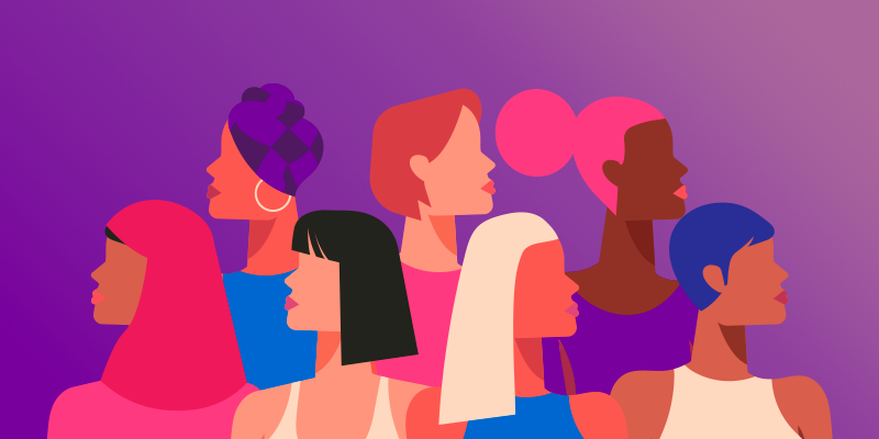 A imagem mostra algumas das educadoras que produzem conteúdos inovadores