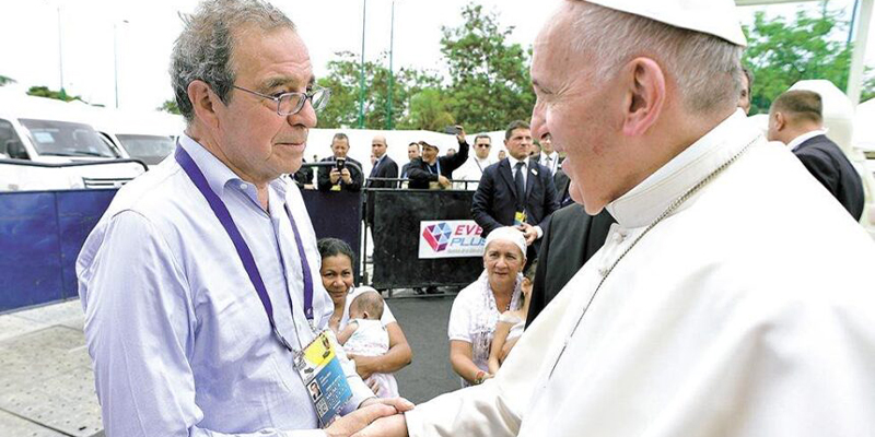 César Alierta e o Papa Francisco