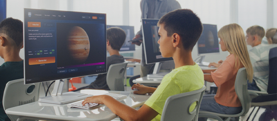 Imagem ilustra a matéria sobre como a tecnologia na educação amplia o ensino das Ciências Humanas