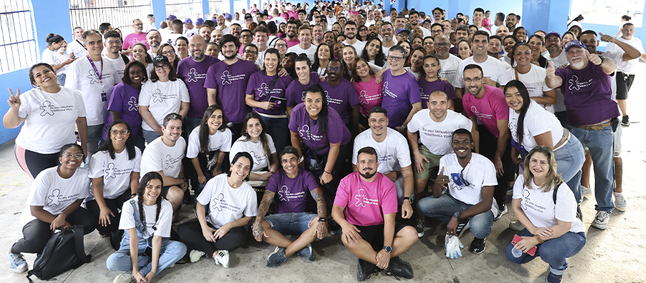 Imagem ilustra a matéria que exemplifica o termo voluntariado corporativo