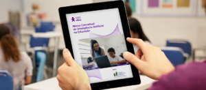 Imagem ilustra a matéria que exemplifica o termo marco conceitual da ia na educação