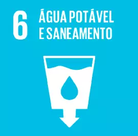 O ODS 6 é sobre Água Potável e Saneamento.